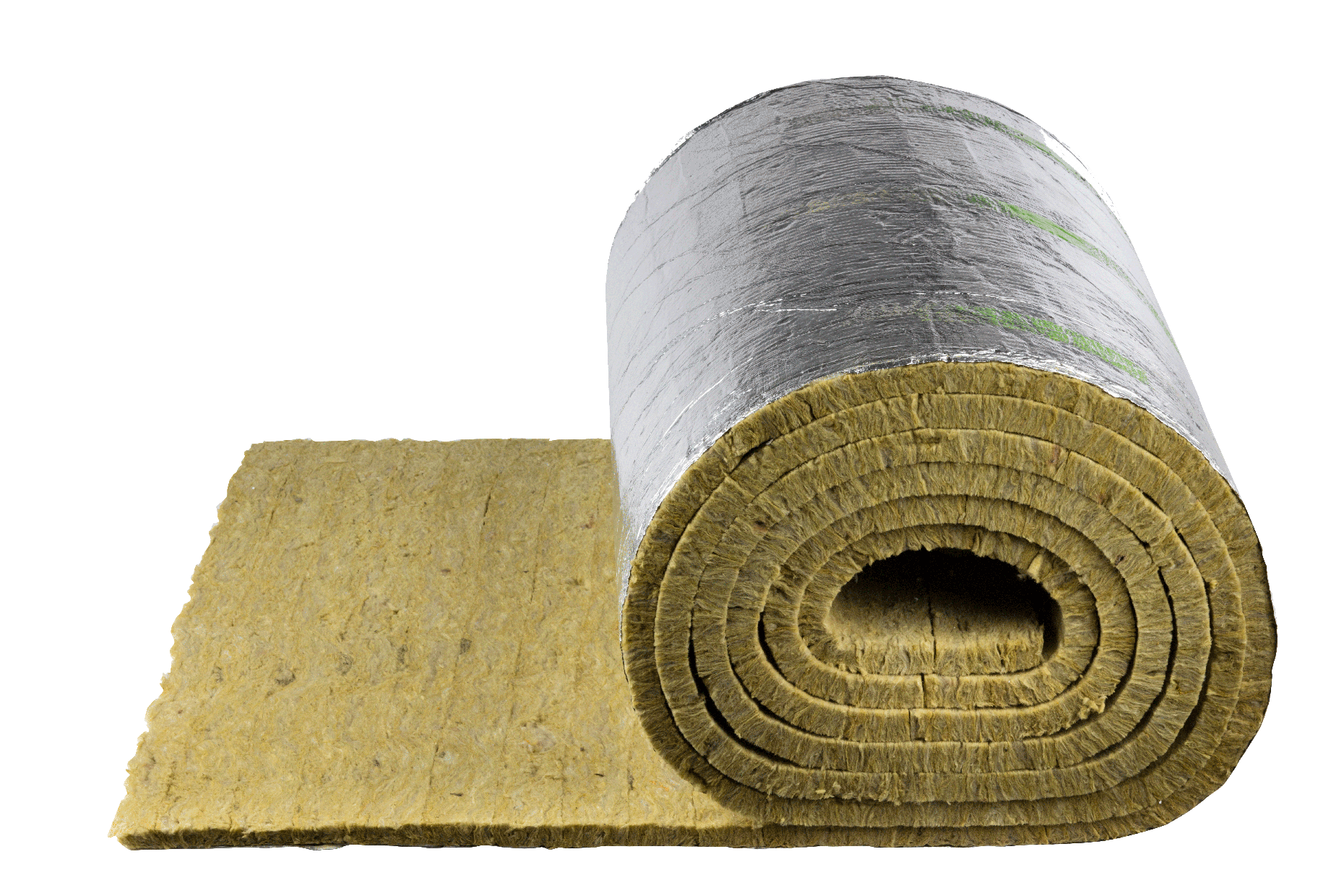 Rotolo lana di roccia ad alta resistenza al calore - Fopan RW ALU
