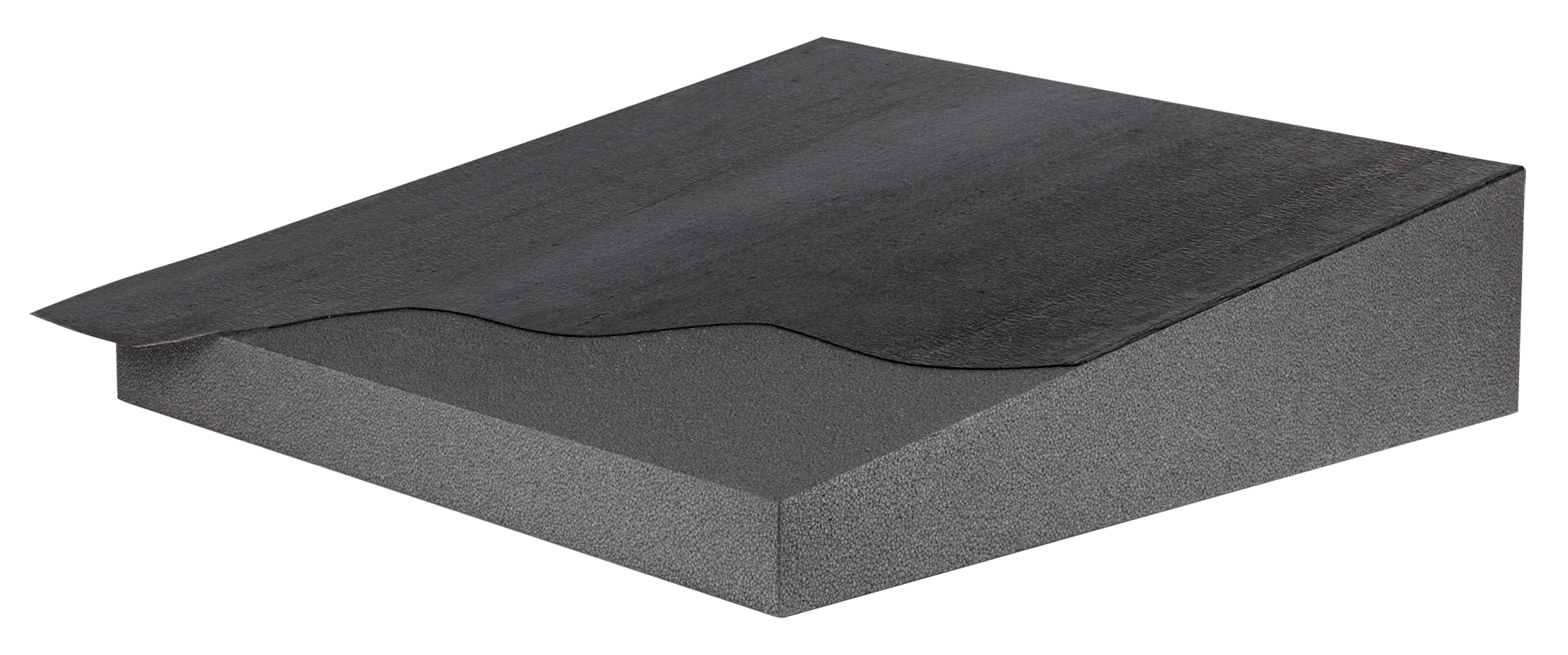isolamento e impermeabilizzazione tetto piano con pannelli polistirolo con grafite Styr P Dark nuova fopan