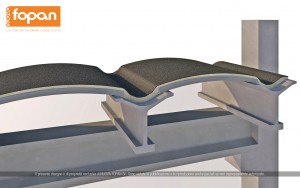 pannello eps con guaina ardesiata per coibentazioni industriali tegoli prefabbricati e coppelle in cemento