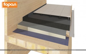 isolamento solaio di copertura e impermeabilizzazione terrazzo con isolante eps con guaina nuova fopan