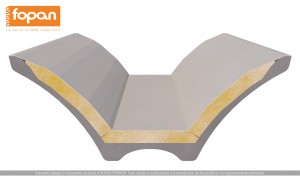 isolamento tegolo alare prefabbricato con guaina riflettente nuova fopan